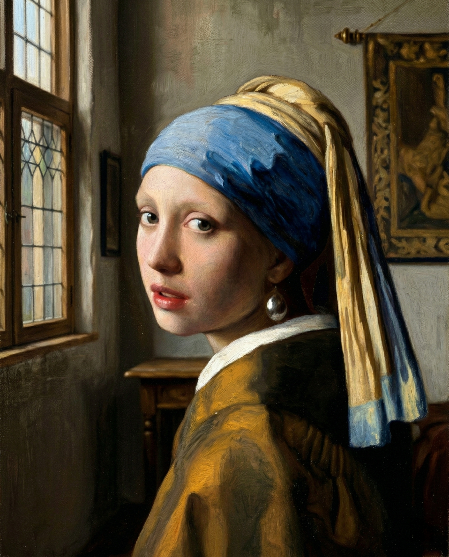 Vermeer AI generated artwork