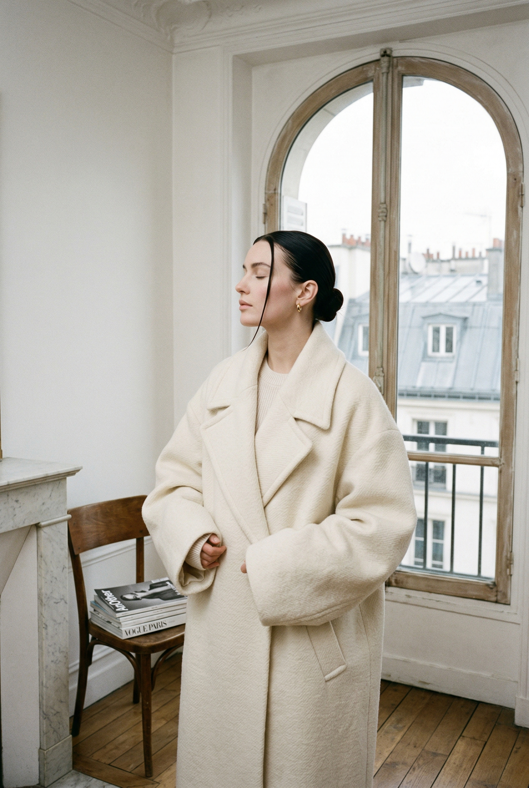 Editorial fashion portrait